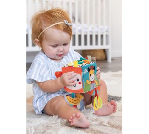cumpără Jucărie cu pandantiv Infantino 306588 Peek&Seek Sensory Discovery Cube în Chișinău 
