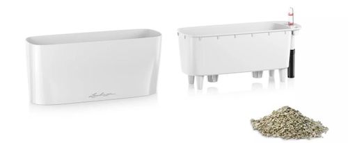 купить Цветочный горшок Lechuza Delta Premium 10, Charcoal в Кишинёве 