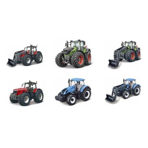 купить Машина Bburago 18-31610 Tractor agricol, 10cm, 1:43, in sort., 50966 в Кишинёве 