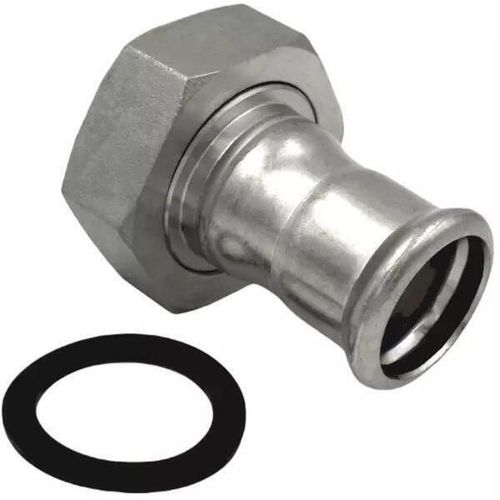 купить Запорная арматура Inox Pres Racord mixt cu olandez F 22x1" (56728) в Кишинёве 