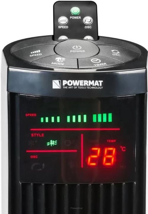 купить Вентилятор напольный Powermat Onyx Tower-120 в Кишинёве 