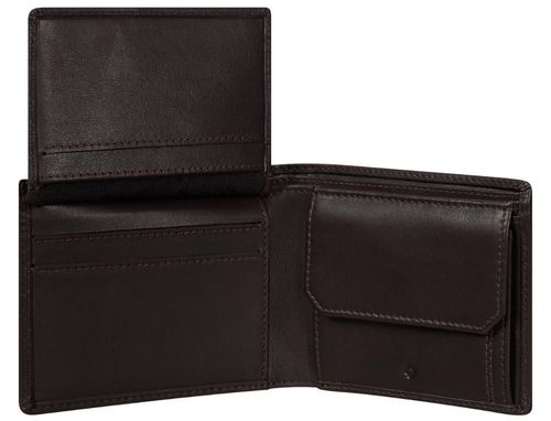 купить Кошелек Samsonite Attack 2 portmoneu p/u barbati SLG-046- B 6CC+VFL+2C+C Cafeniu (140976/1320) в Кишинёве 