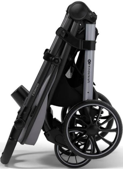cumpără Сărucior pentru copii KinderKraft Grande 2 Moonlight Grey (KSGRAN02GRY0000) în Chișinău 