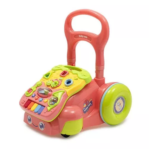cumpără Premergător Baby Mix 53215 ходунок-толкатель розовый музыкальный în Chișinău 
