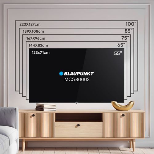 купить Телевизор Blaupunkt 100MCG8000 в Кишинёве 
