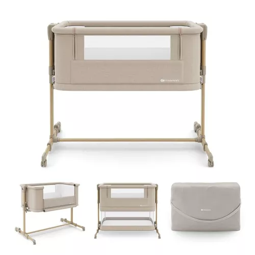cumpără Leagăn KinderKraft KLNEEGR2BEG0000 Nestee Grow 2 beige wood în Chișinău 
