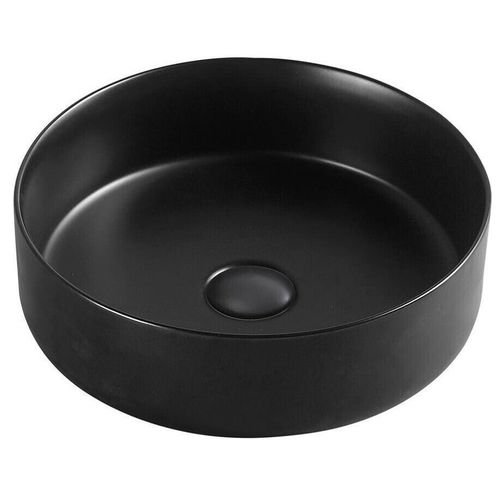 cumpără Lavoar Nomi Centro 355x355x120 круглый черный мат în Chișinău 