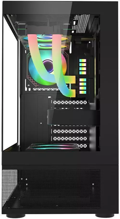 cumpără Carcasă PC 1stplayer Mi7-A BLACK, ATX w/o PSU (Mi7-A-BK-2FBR-1FB) în Chișinău 