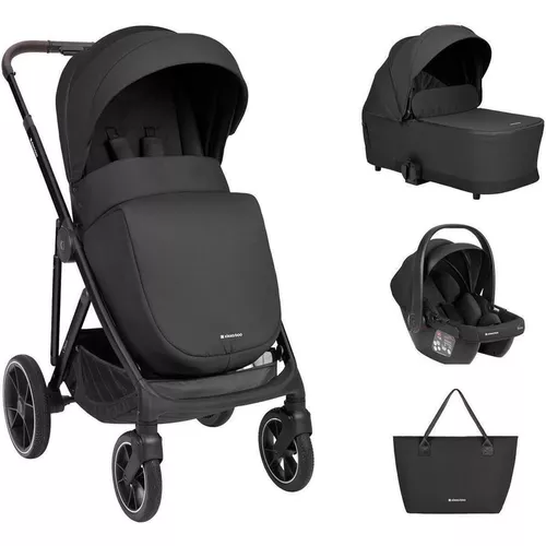 купить Детская коляска Kikka Boo 31001010260 Carucior 3 in 1 Chiara Black в Кишинёве 