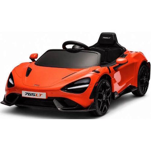 cumpără Mașină electrică pentru copii Kids car 8350093-2R_Orange McLaren 765LT, 12V7AH, scaune din piele în Chișinău 