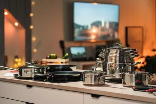 купить Набор посуды Tefal B921SA55 Cook Eat 10buc в Кишинёве 