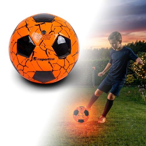 cumpără Minge inSPORTline 1808 Minge fotbal LED Light Lumikick, N5, IN31452 în Chișinău 