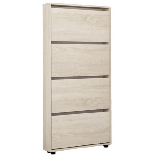 купить Полка для обуви Mobildor-Lux Leo Slim 100x16x164H cm Sonoma в Кишинёве 