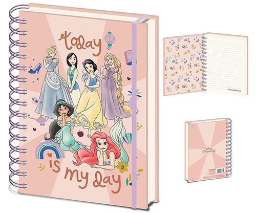 cumpără Carnet Pyramid International Sr74172 Disney Princess (Flower Child) A5 Wiro Notebook în Chișinău 