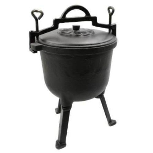 cumpără Produs pentru picnic Geko G80525 Ceaun din fonta de 8L cu capac în Chișinău 