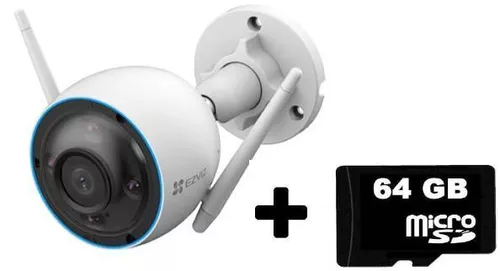 купить Камера наблюдения EZVIZ CS-H3-R100-1J5WKFL 5mp + MicroSD 64GB (CARDT64G-D) в Кишинёве 