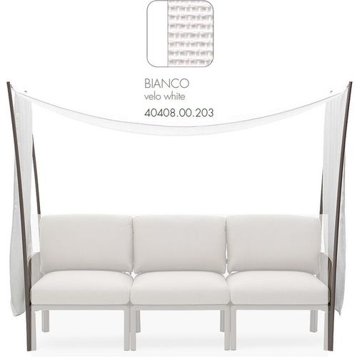 купить Балдахин навес NARDI KOMODO OMBRA 3 BIANCO velo white 40408.00.203 (Балдахин навес для модульной мебели KOMODO для сада и террасы) в Кишинёве 