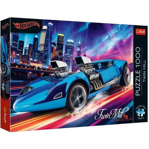 купить Головоломка Trefl 12092 Puzzles 1000 Premium Plus Hot Wheels: Twin Mill в Кишинёве 