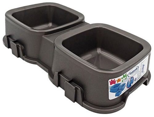 купить Миска для собак и кошек Tontarelli 51818 Миска для животных двойная 2x0.5l в Кишинёве 