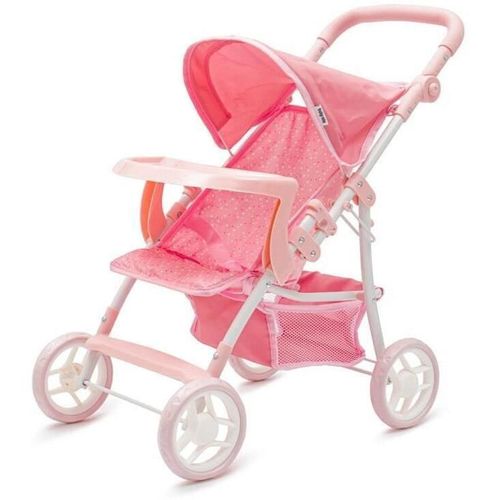 купить Кукла Baby Mix 56092 Коляска Для Кукол Lana Pink в Кишинёве 
