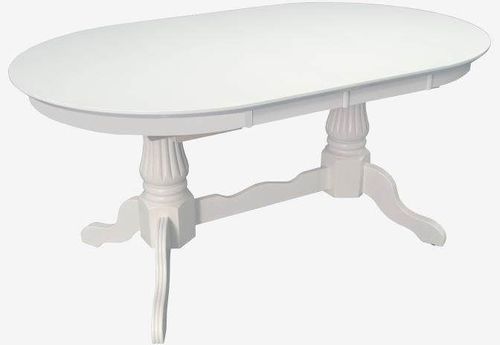 купить Комплект стол и стулья Evelin di Costacurta стол HV-33V White + 12 стульев Coco White/NV-10WP Grey в Кишинёве 