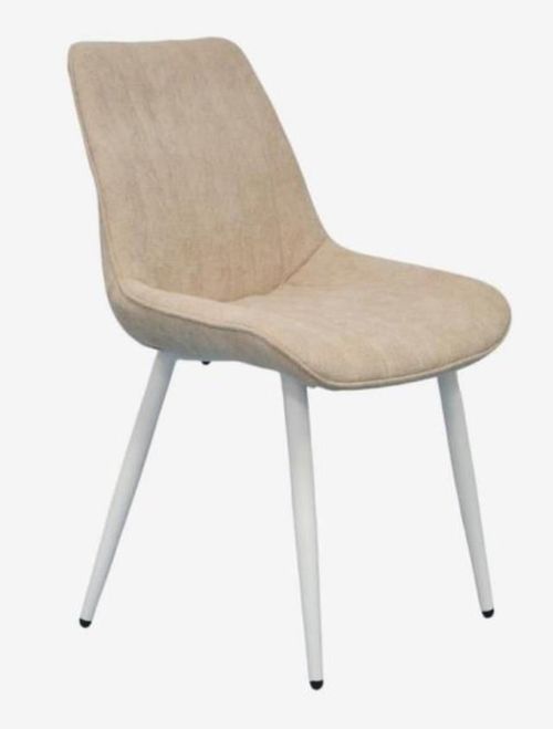 купить Комплект стол и стулья Evelin di Costacurta стол DT-431-1R Wh + 4 стула YTC-055Wh Light beige в Кишинёве 