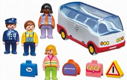 cumpără Mașină Playmobil PM6773 Airport Shuttle Bus 1.2.3 în Chișinău 