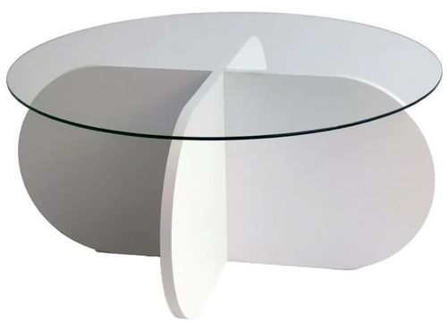 купить Журнальный столик Trendy Bubble, белый 75x35x75 см в Кишинёве 