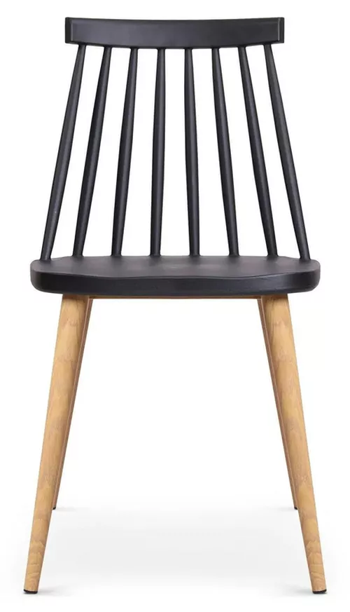 купить Стул Deco Jack Black+Transprint Legs в Кишинёве 