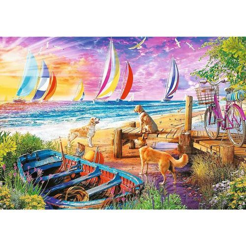 cumpără Puzzle Trefl 10697 Puzzle 1000. UFT Bărci cu Pânze în Chișinău 