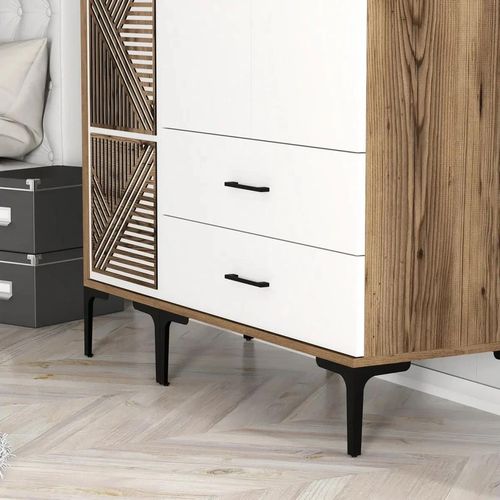 купить Шкаф Trendy Kumsal PT-Nuc, Alb в Кишинёве 