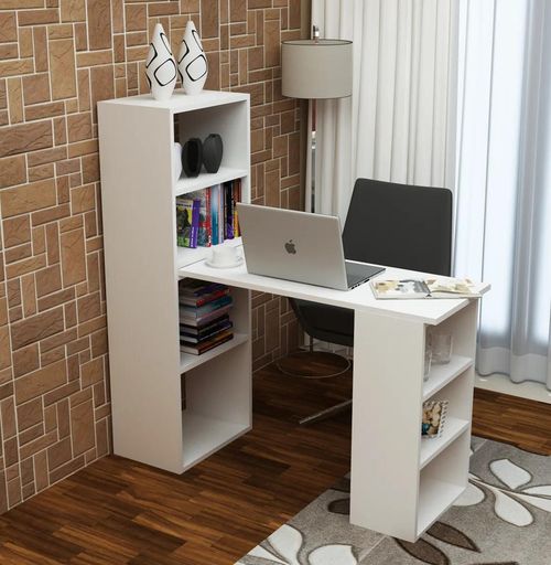 cumpără Masă de birou Trendy Last, Alb, 90x70x40cm în Chișinău 