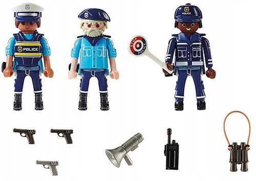 купить Конструктор Playmobil PM70669 Police Figure Set в Кишинёве 