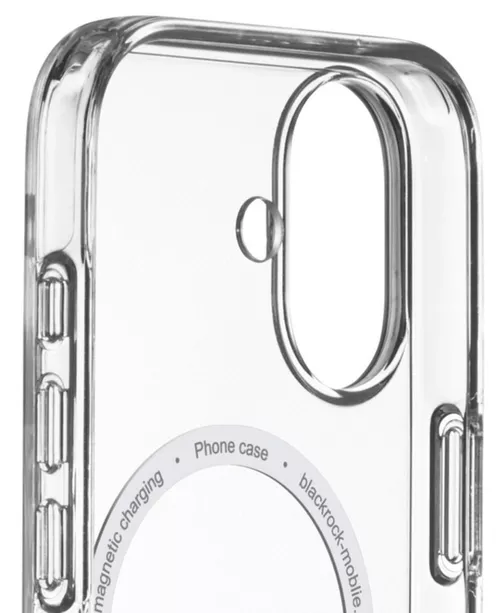 cumpără Husă pentru smartphone Hama 38554 Black Rock “Mag Clear Case” Cover for Apple iPhone 17, transparent în Chișinău 