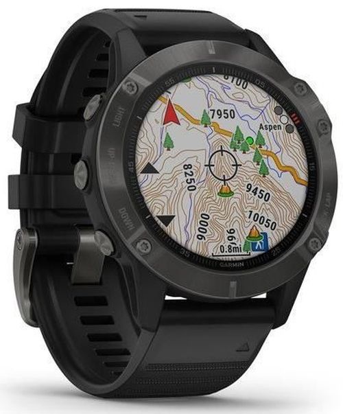 cumpără Ceas inteligent Garmin Fenix 6 Sapphire, Gray w/Black Band în Chișinău 