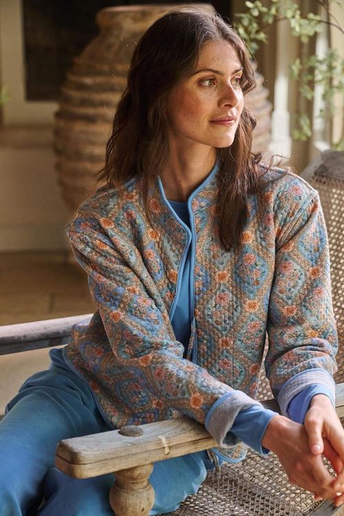 купить Домашний текстиль Pip Studio 51.515.187 Nova Jacket Ornamento Blue XXL Blue в Кишинёве 