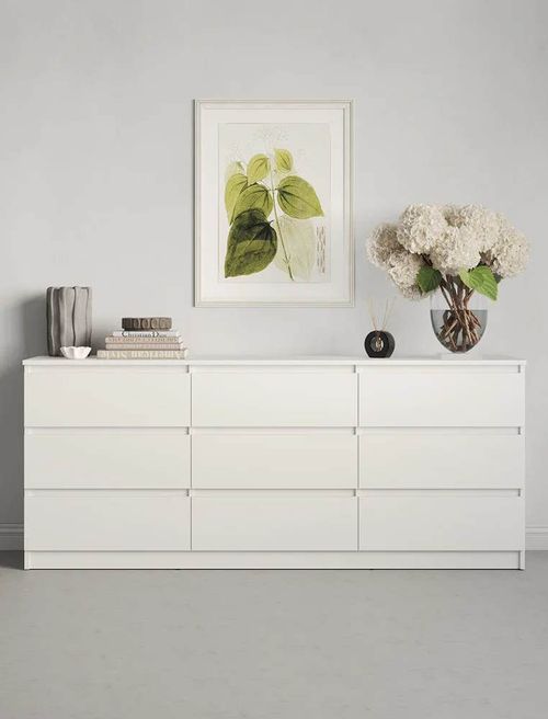 купить Комод MebelStar NEO 9S 180x43x75.5 White (MBS-1320) в Кишинёве 