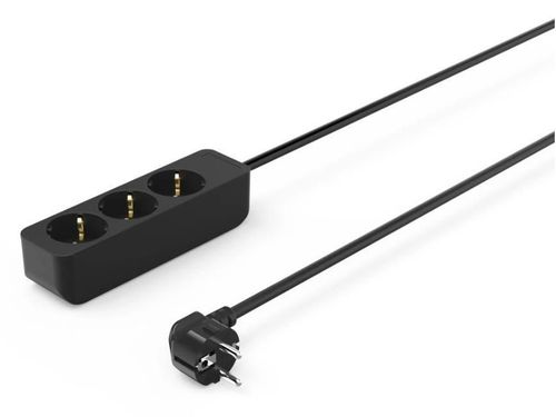 купить Фильтр электрический Hama 223012 3-Way Power Strip Touch Protect 1.4m black в Кишинёве 