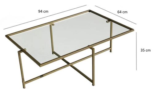 cumpără Măsuţă cafea Trendy Sun S410 94x35x64cm în Chișinău 