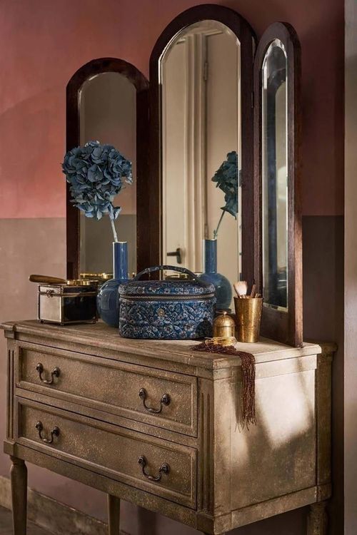 купить Несессер/косметичка Pip Studio 51.274.285 Cleo Beauty Case Quilted Daisy Dreams Blue 26x16x16cm Blue в Кишинёве 