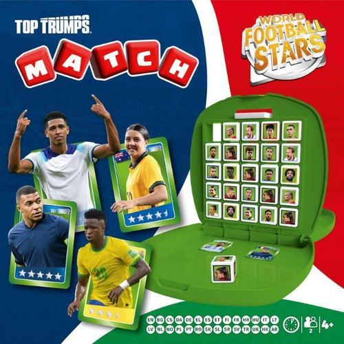 cumpără Joc educativ de masă Winning Moves WM05352-ML1-6 Top Trumps Match, Stelele Fotbalului Mondial în Chișinău 