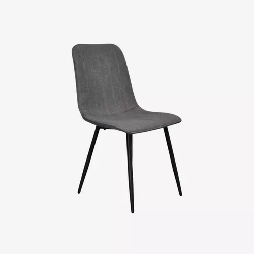 купить Комплект стол и стулья Evelin di Costacurta cтол DT-402-6B + 4 стула YTC-078B Bluvel-14 (Dark grey) в Кишинёве 