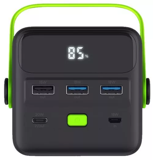 cumpără Acumulator extern USB (Powerbank) Trust 50000mAh Power bank - Redoh XXL, Black în Chișinău 