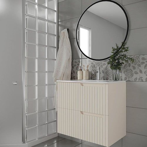 cumpără Dulap pentru lavoar miscellaneous BORDO 75 (75E) Crem în Chișinău 