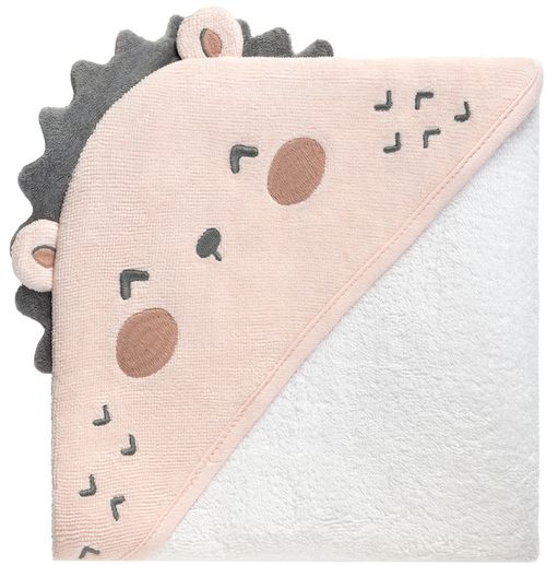 cumpără Accesoriu pentru baie Kikka Boo 31104010068 Prosop cu gluga Terry Hedge Hugs, 90x90cm în Chișinău 