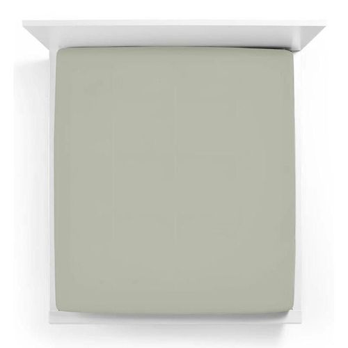 cumpără Lenjerie de pat Formesse 035-13-0633 Fitted Sheet Bella Gracia standard 140x190-160x220 Grey green în Chișinău 