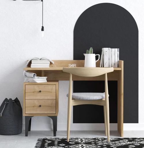 купить Офисный стол Trendy Puuk-Dec0087, Stejar, 100x80x45cm в Кишинёве 