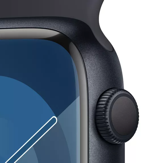cumpără Ceas inteligent Apple Watch Series 9 GPS 45mm Midnight - S/M MR993 în Chișinău 