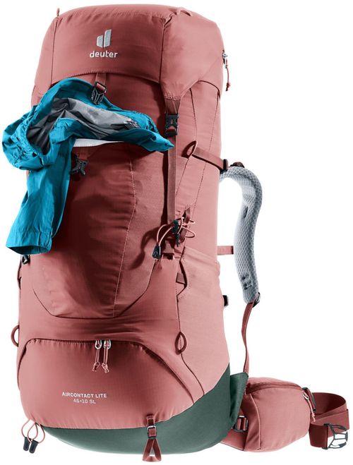 cumpără Rucsac turistic Deuter Aircontact Lite 45+10 SL caspia-ivy în Chișinău 