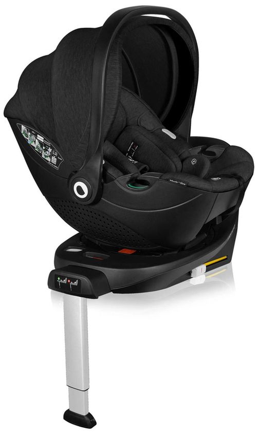 cumpără Scaun auto Lionelo Scoica auto 0-13kg + Baza Moxie I-Size Black Carbon în Chișinău 